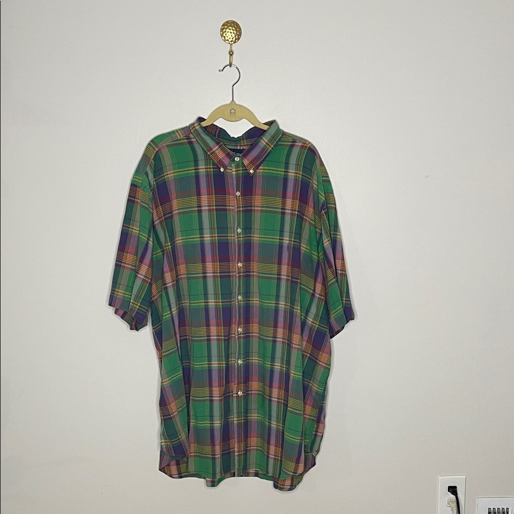 Ralph Lauren Multicolor Plaid Button Down Shirt